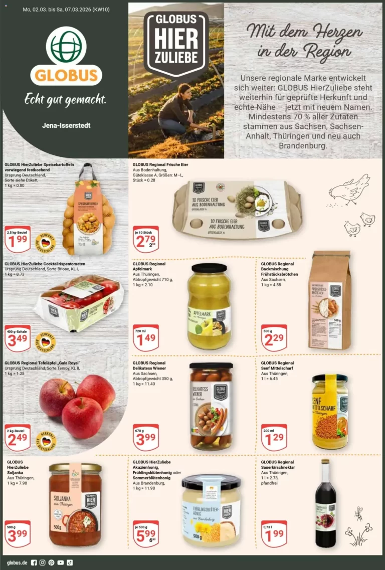 Prospekt Globus 02.03.2026 bis 07.03.2026