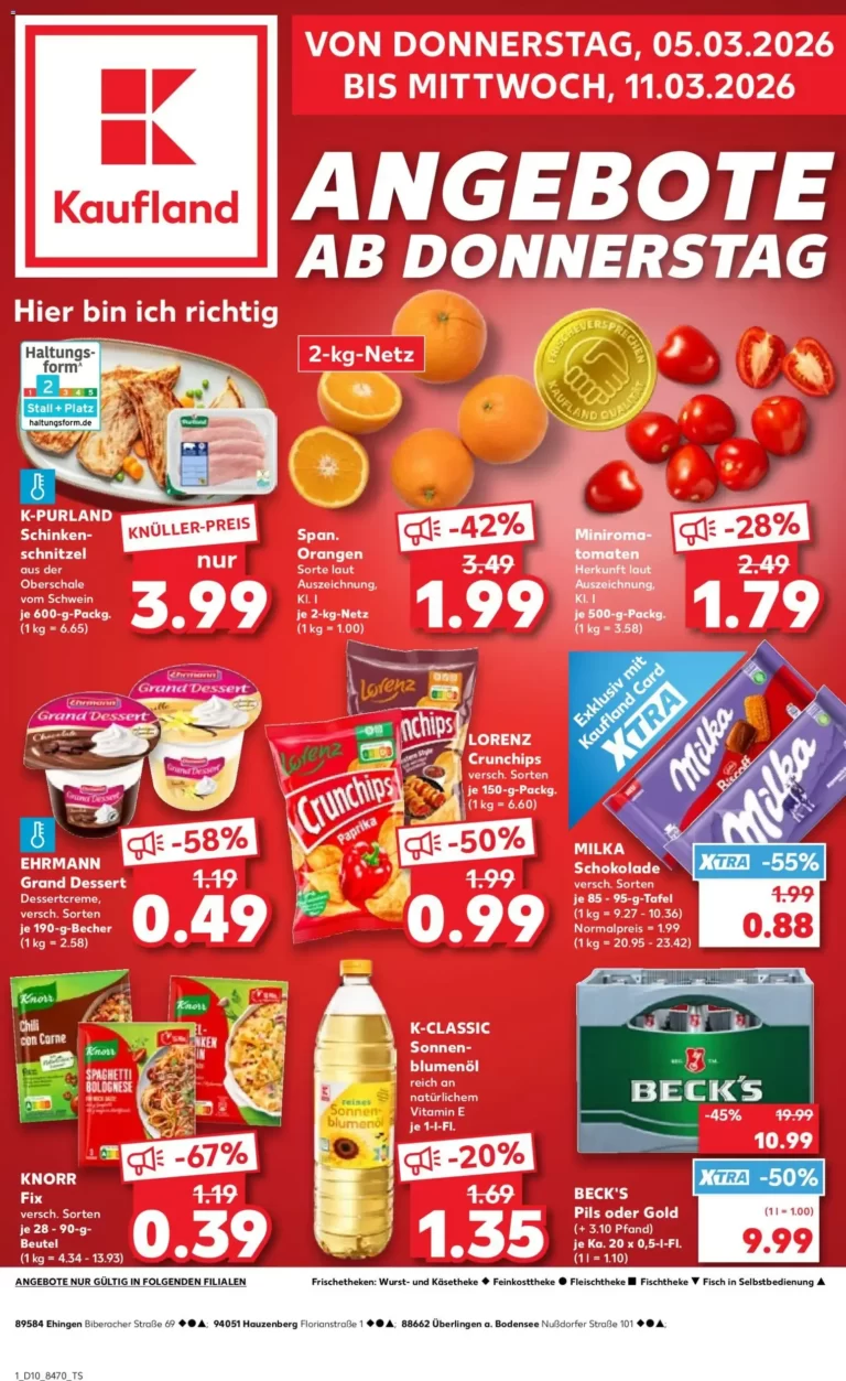 Kaufland Prospekt 05.03.2026 bis 11.03.2026