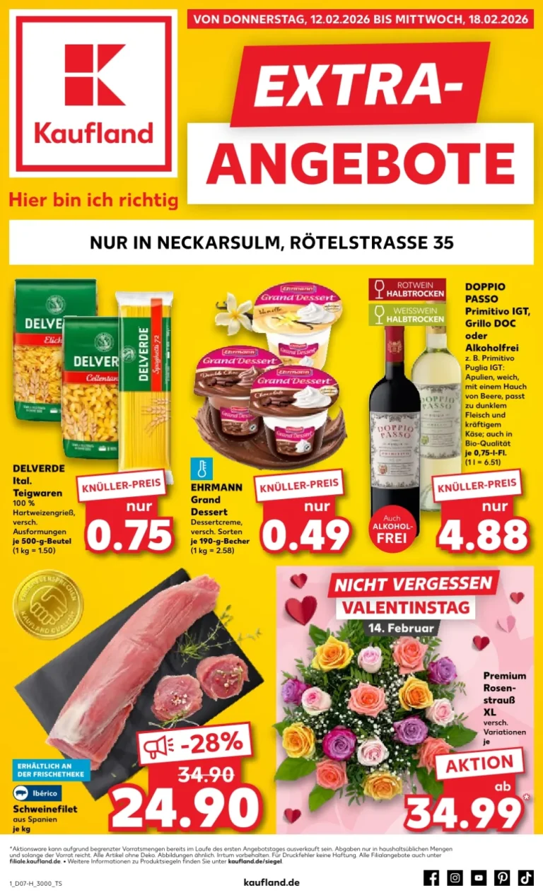Kaufland extra Prospekt 12.02.2026 - 18.02.2026