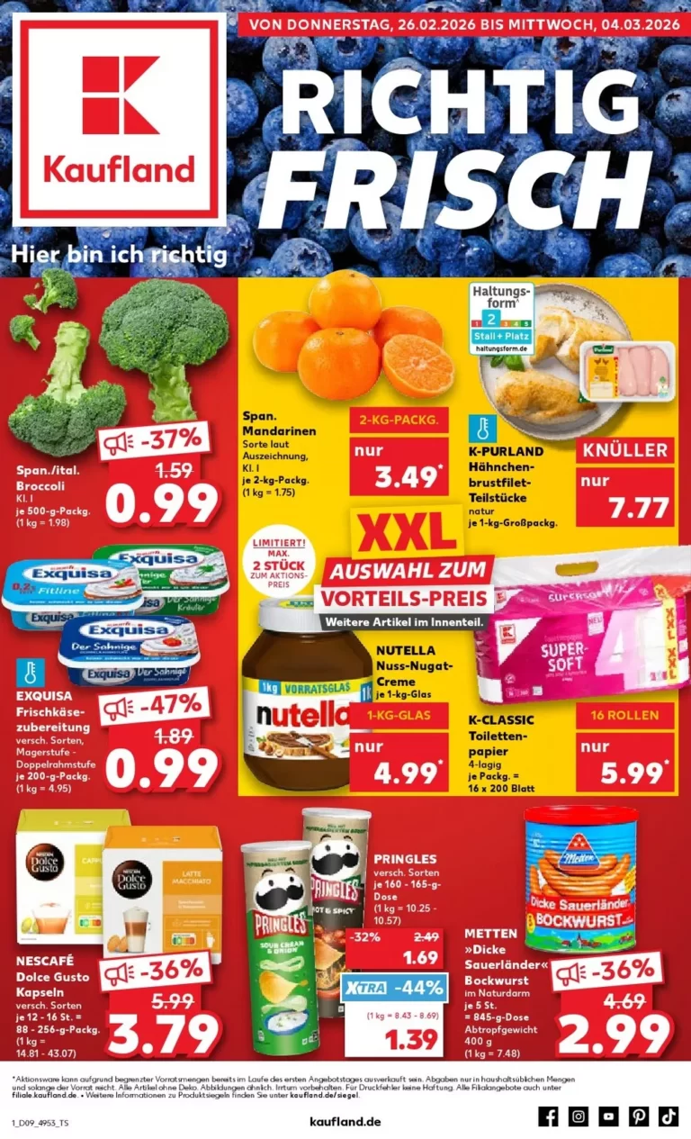 Kaufland Prospekt 26.02.2026 - 04.03.2026