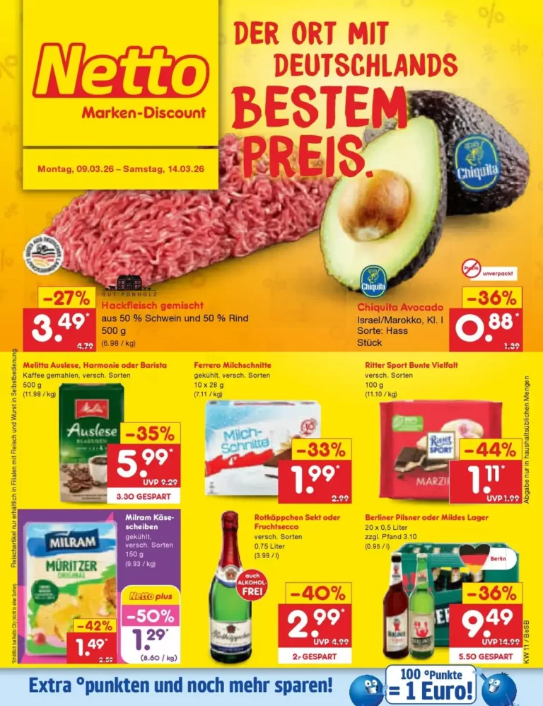 Netto Marken Discount 09.03.2026 - 14.03.2026