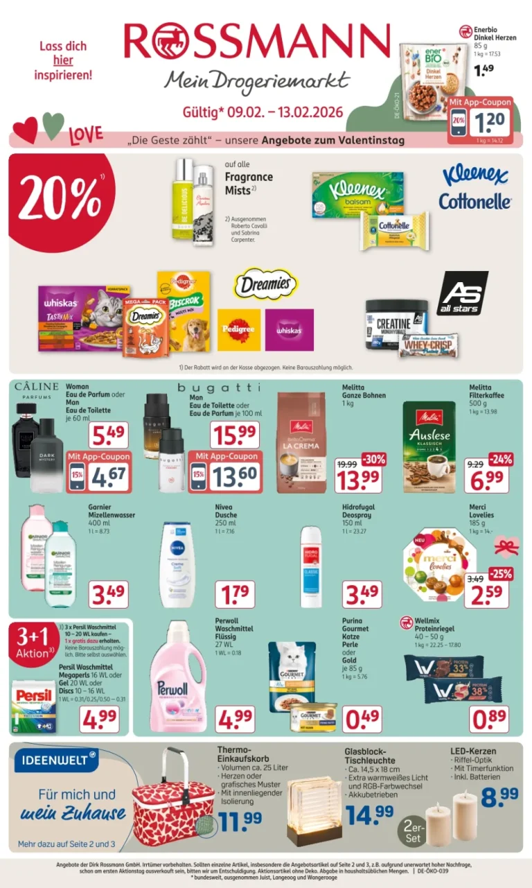 Rossmann Prospekt 09.02.2026 - 14.02.2026