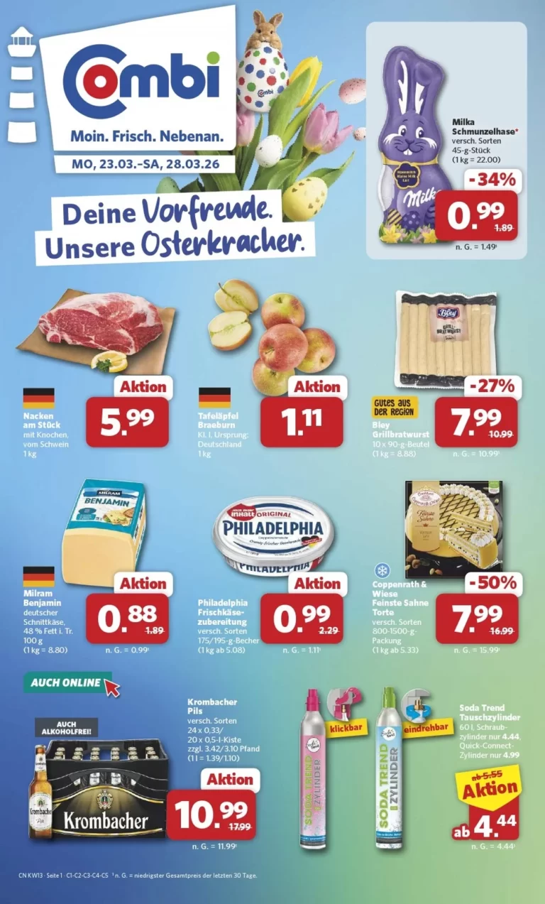 Combi Prospekt 23.03.2026 bis 28.03.2026
