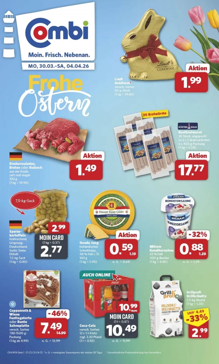 Combi Prospekt 30.03.2026 bis 04.04.2026