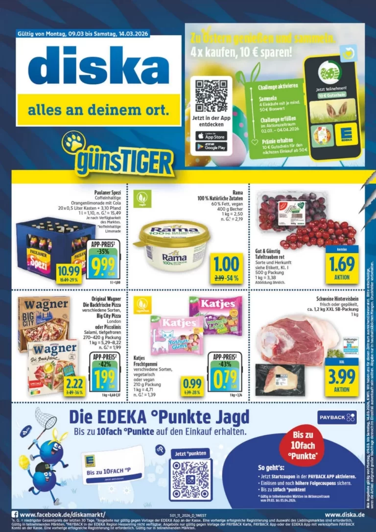 Prospekt Diska 09.03.2026 - 14.03.2026