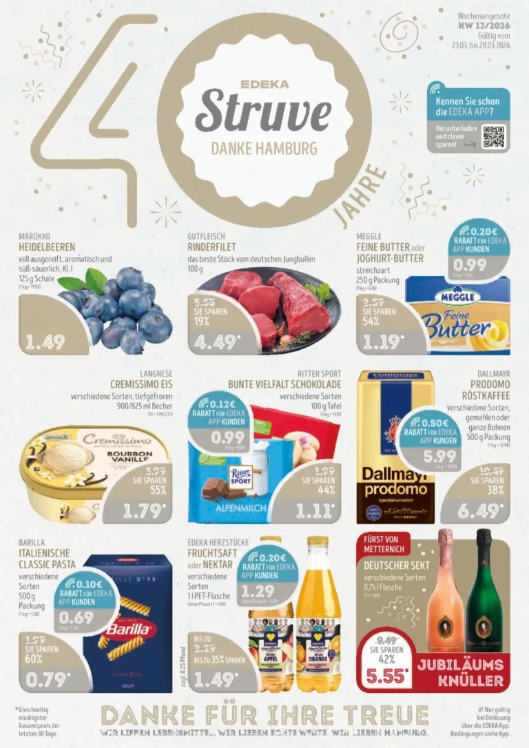 Edeka Struve Prospekt 23.03.2026 bis 28.03.2026