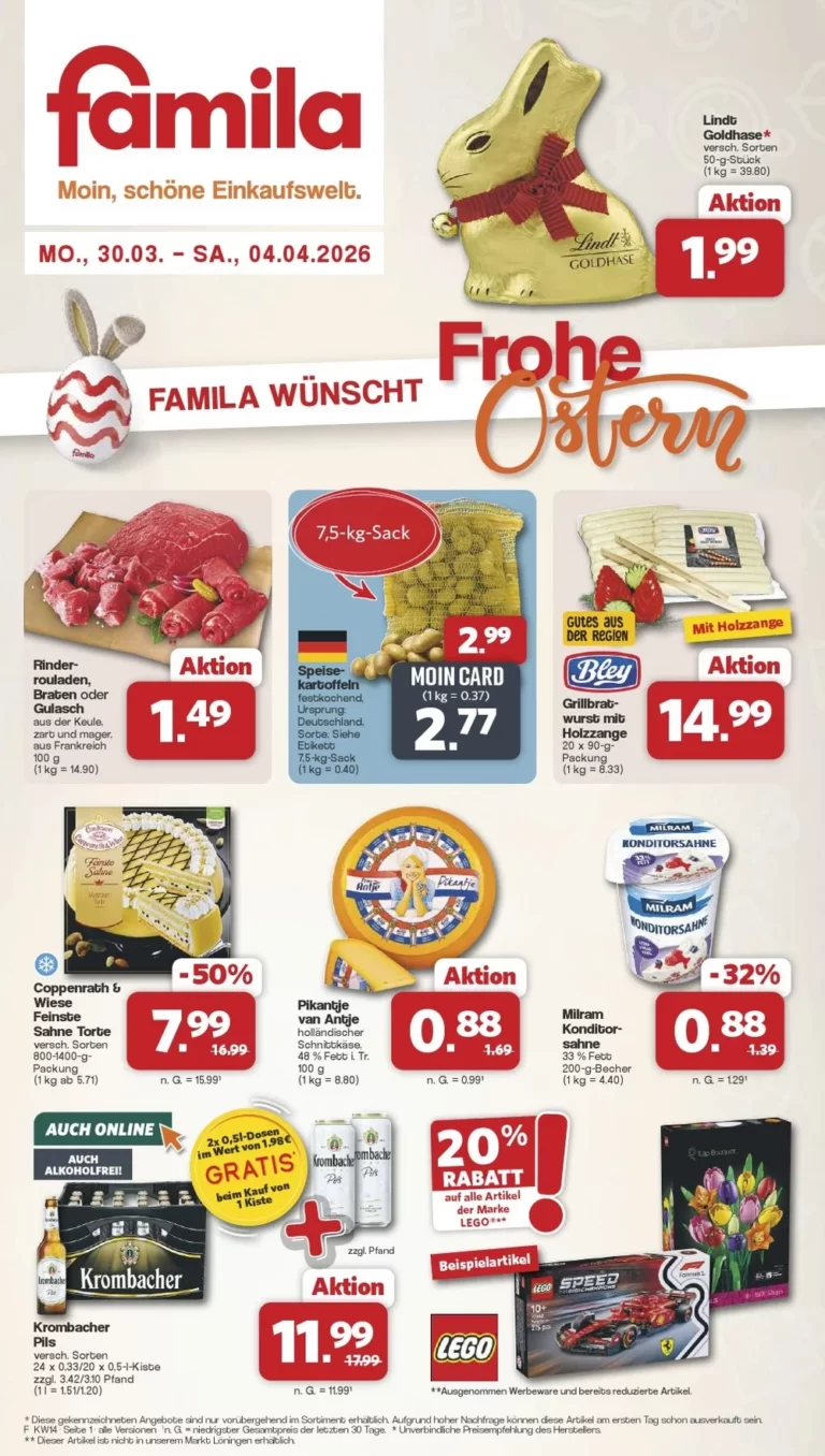 Famila Prospekt 30.03.2026 – 04.04.2026 Angebot