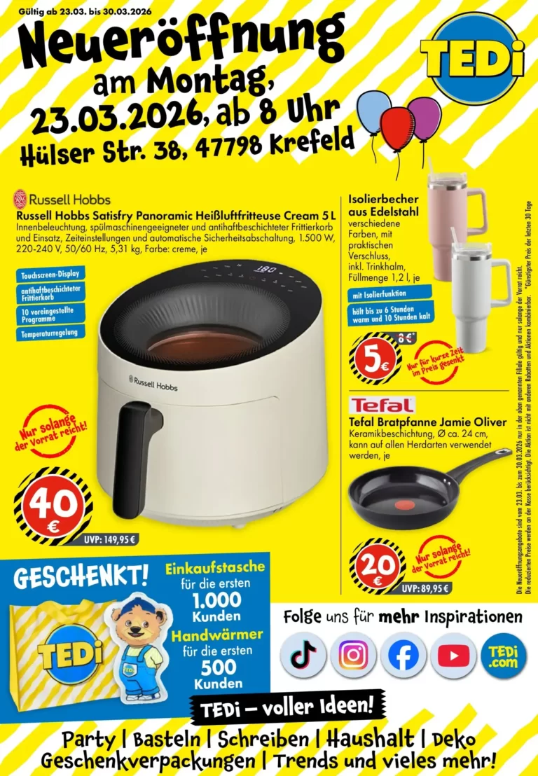 Tedi Prospekt ab 23.03.2026