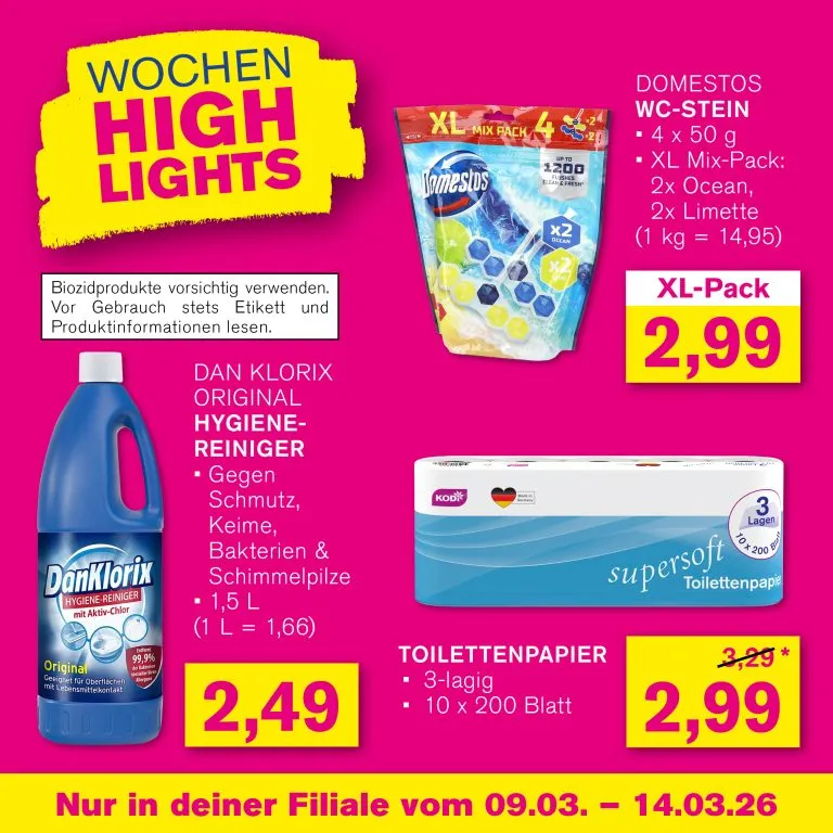 Kodi Prospekt 09.03.2026 - 14.03.2026