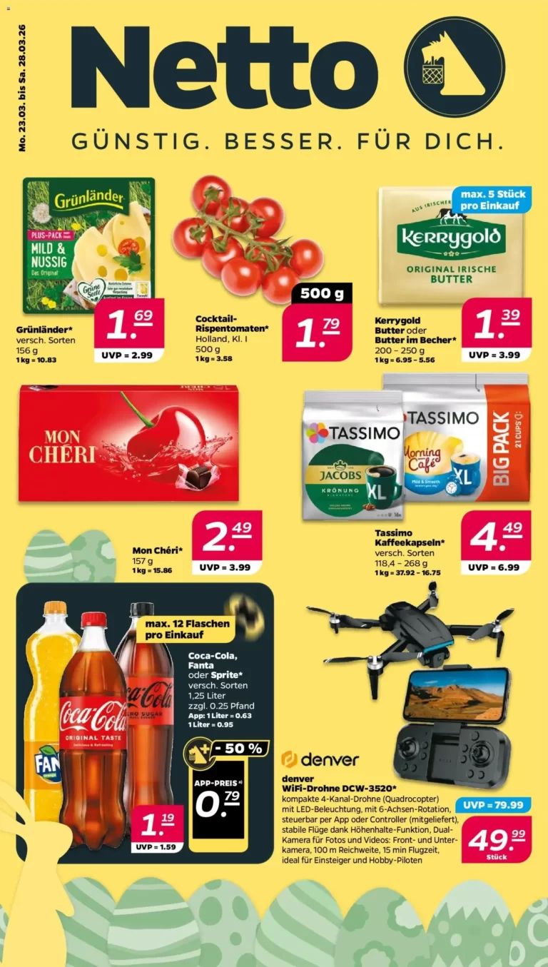 Netto Prospekt 23.03.2026 bis 28.03.2026