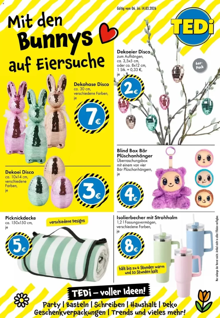 Tedi Prospekt 06.03.2026 bis 14.03.2026