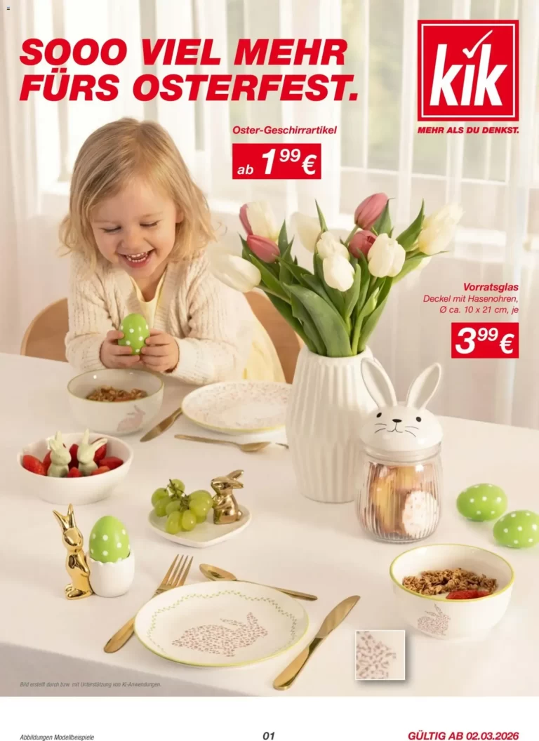 Kik Prospekt ab 02.03.2026 zum blättern