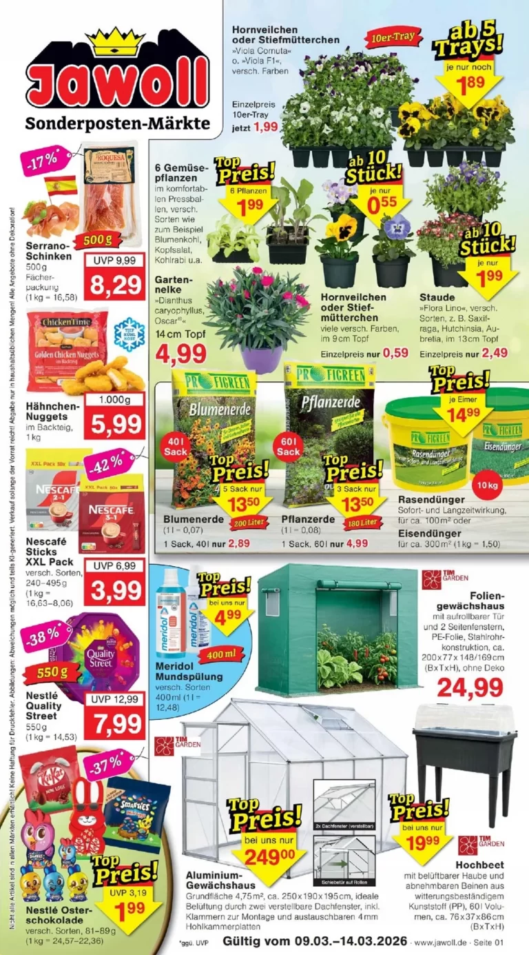 Jawoll Prospekt 09.03.2026 bis 14.03.2026
