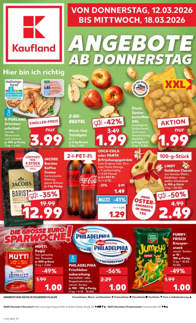 Kaufland Prospekt 12.03.2026 bis 18.03.2026