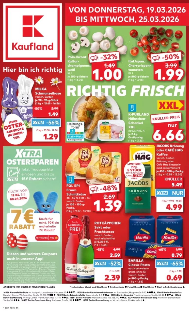 Kaufland Prospekt 19.03.2026 bis 25.03.2026