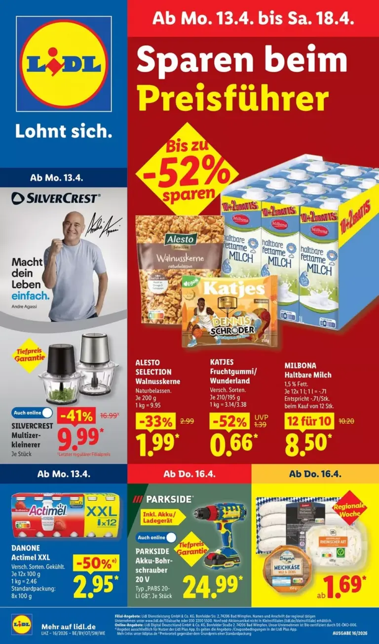 Prospekt Lidl 13.04.2026 bis 18.04.2026