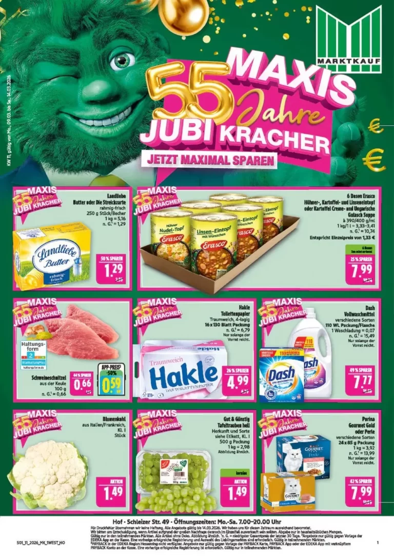Marktkauf Prospekt 09.03.2026 – 14.03.2026