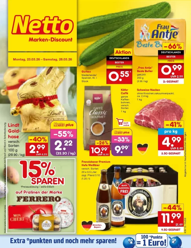 Netto Marken Discount 23.03.2026 bis 28.03.2026
