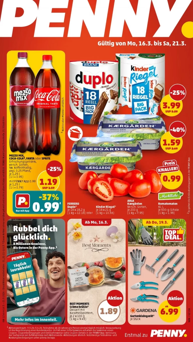 Penny Prospekt 16.03.2026 bis 21.03.2026