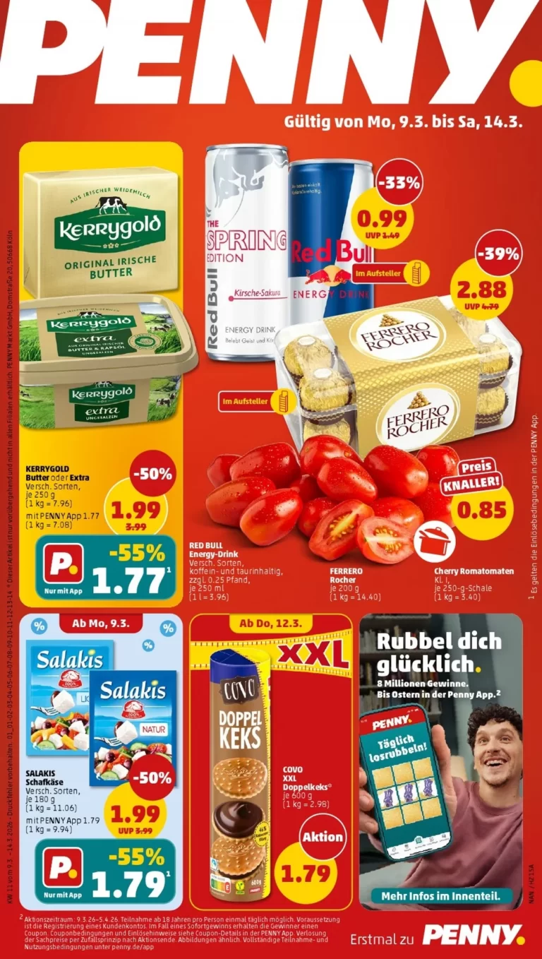 Penny Prospekt 09.03.2026 bis 14.03.2026