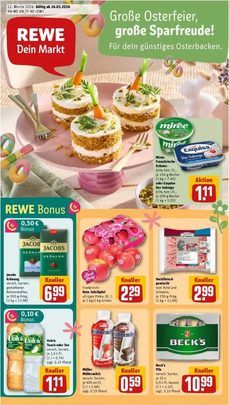 Rewe Prospekt 16.03.2026 - 21.03.2026