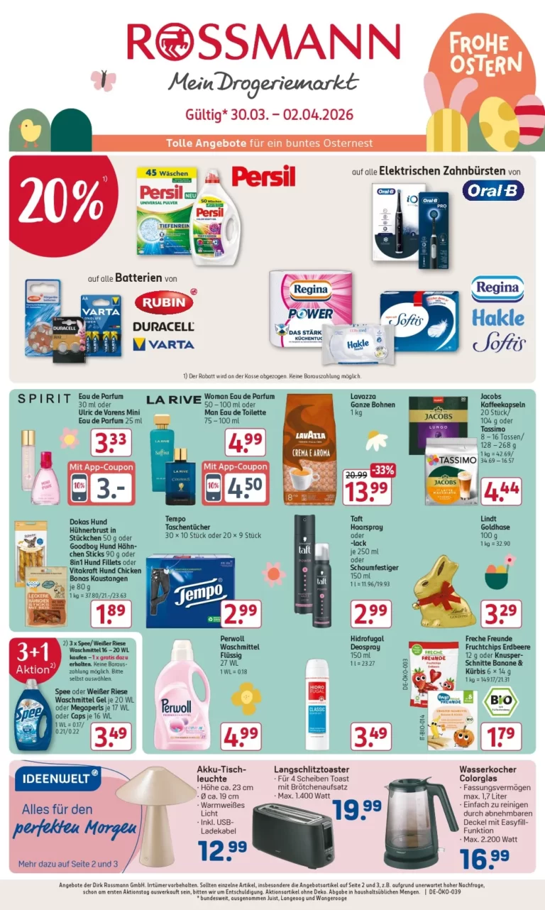 Rossmann Prospekt 30.03.2026 bis 02.04.2026