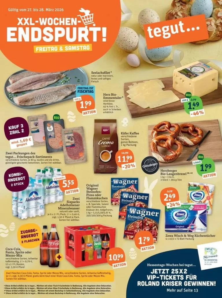 Tegut Prospekt 23.03.2026 - 28.03.2026