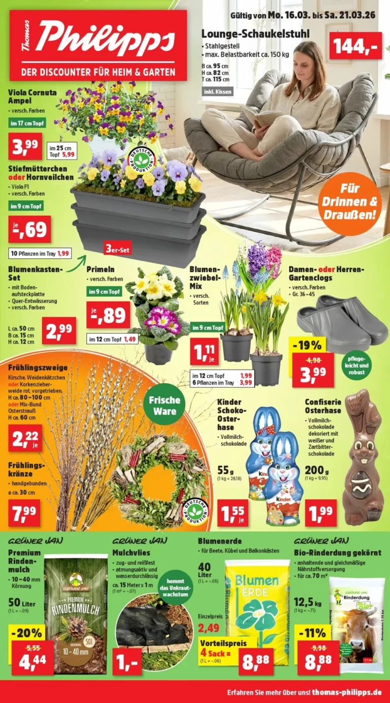 Thomas Philipps Prospekt 16.03.2026 bis 21.03.2026