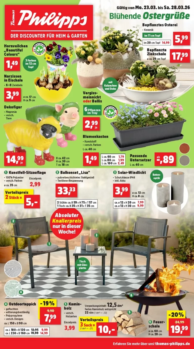 Thomas Philipps Prospekt 23.03.2026 bis 28.03.2026