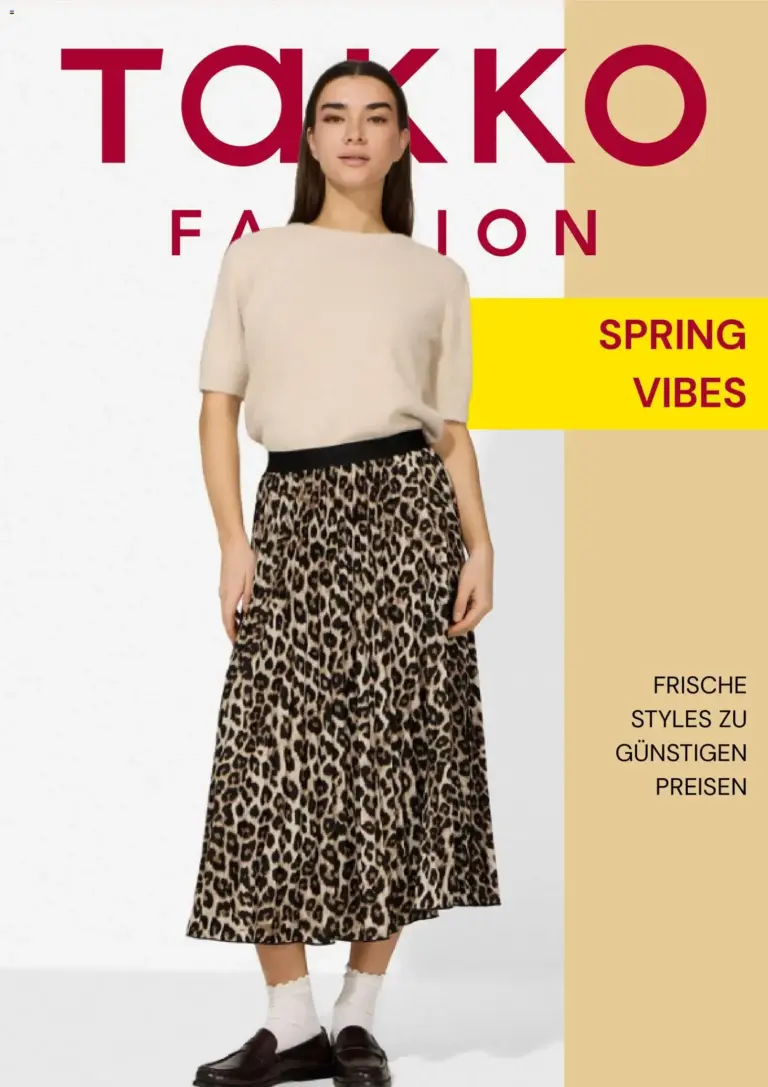 Prospekt Takko 18.04.2026 bis 18.05.2026