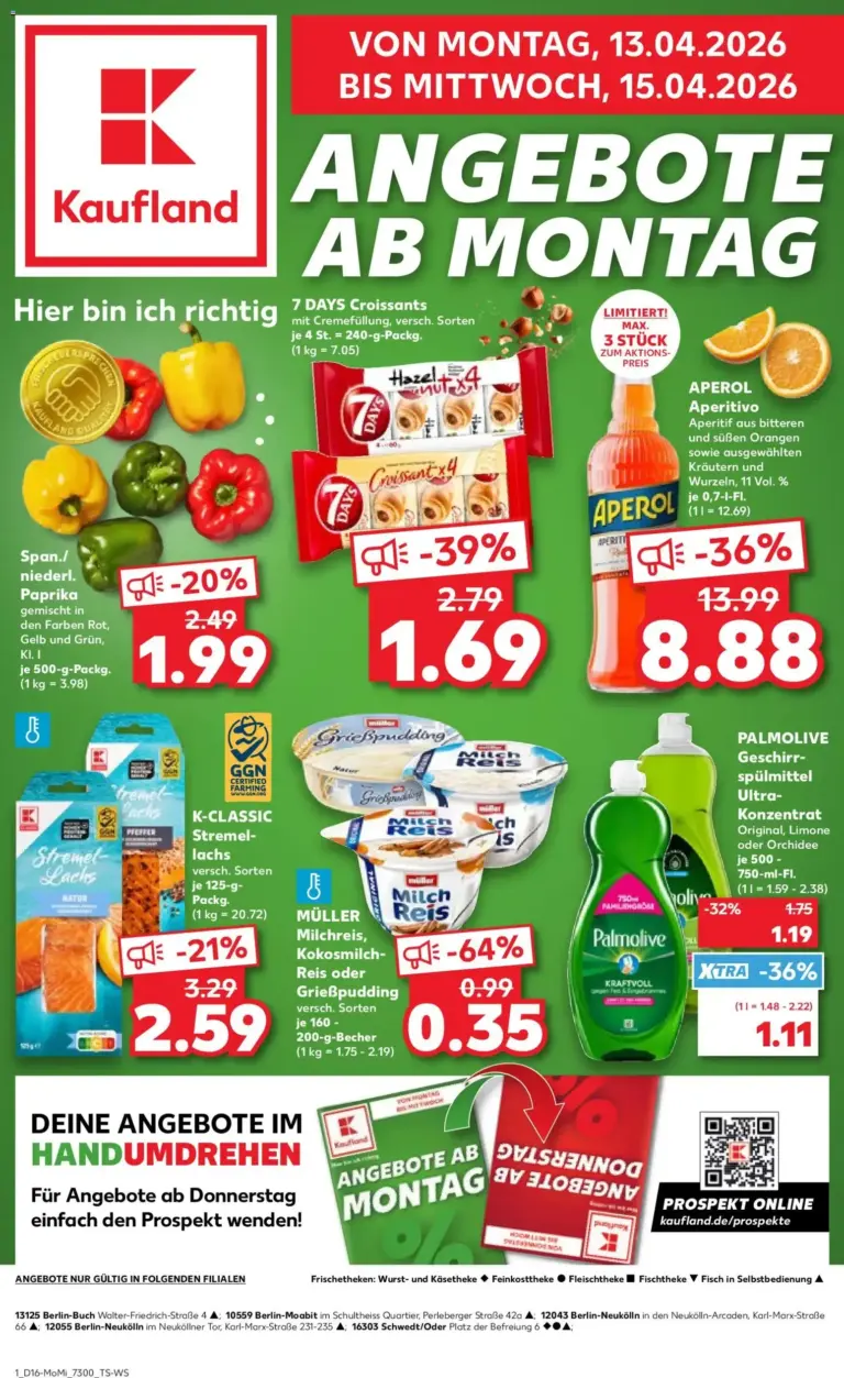 Kaufland Prospekt 13.04.2026 bis 15.04.2026