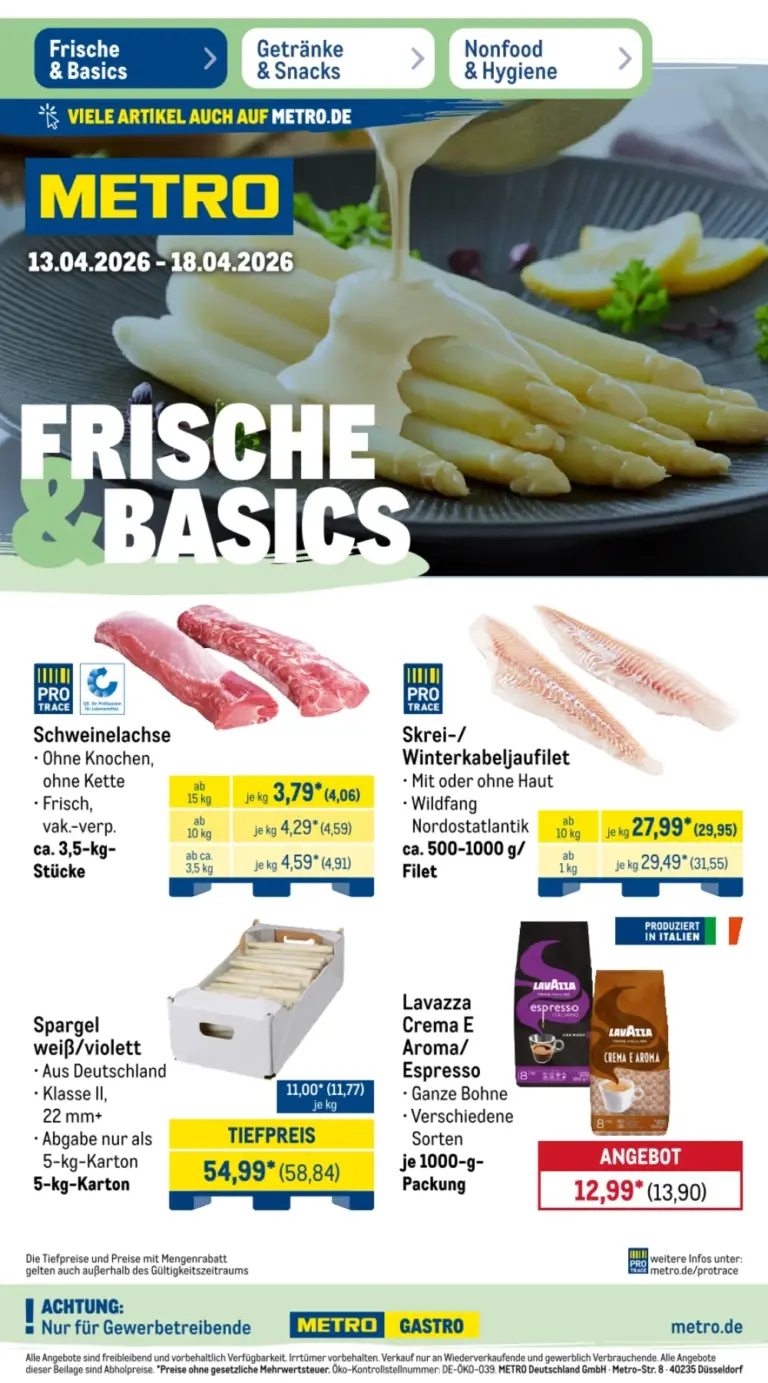 Metro Prospekt 13.04.2026 bis 18.04.2026