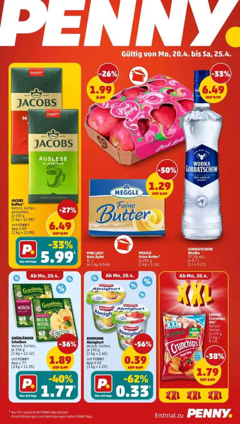 Penny Prospekt ab 20.04.2026 Angebote Online