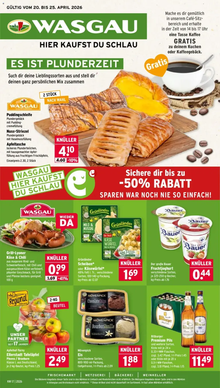 Wasgau Prospekt ab 20.04.2026 zum Blättern