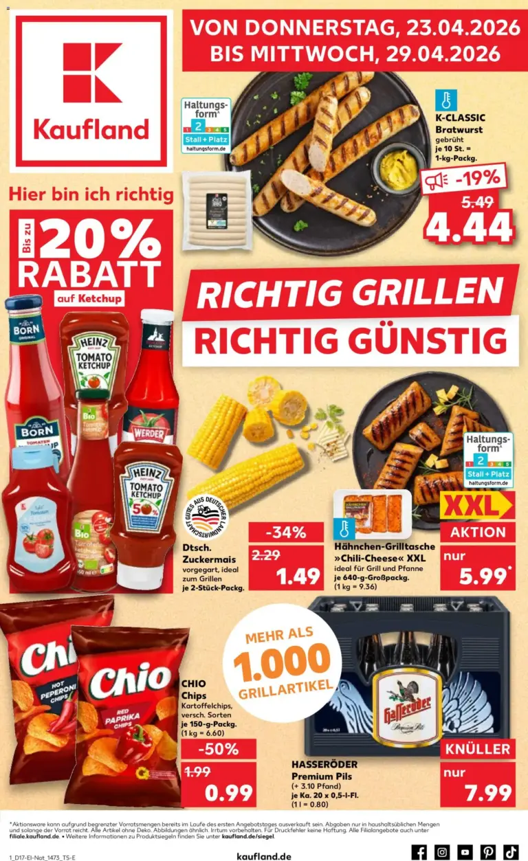 Prospekt Kaufland ab 23.04.2026 Angebote Online zum Blättern