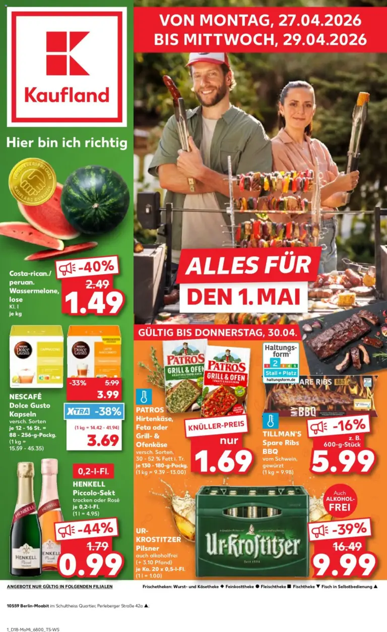 Prospekt Kaufland ab 27.04.2026 Angebote Online zum Blättern