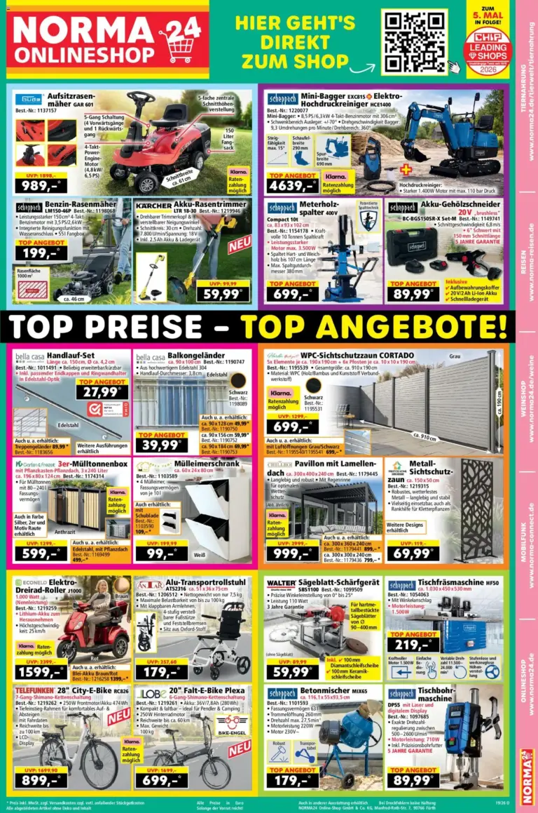 Norma Onlineshop ab 04.05.2026 zum blättern Angebote