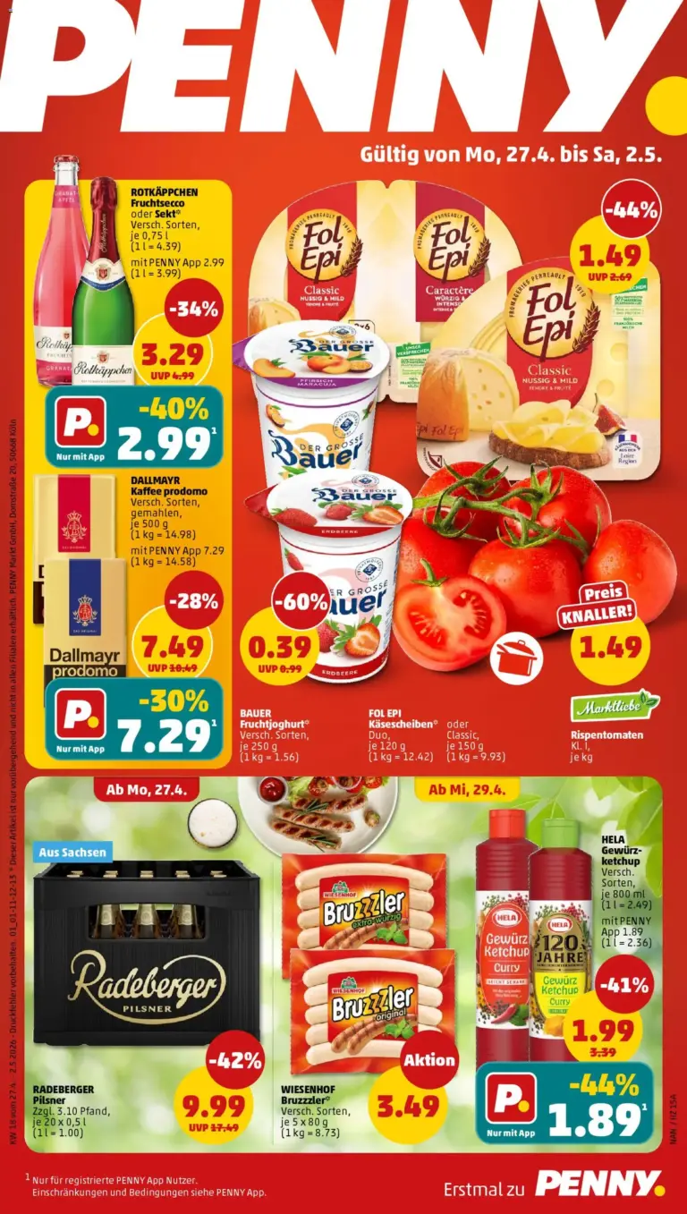 Penny Prospekt ab 27.04.2026 Angebote Online