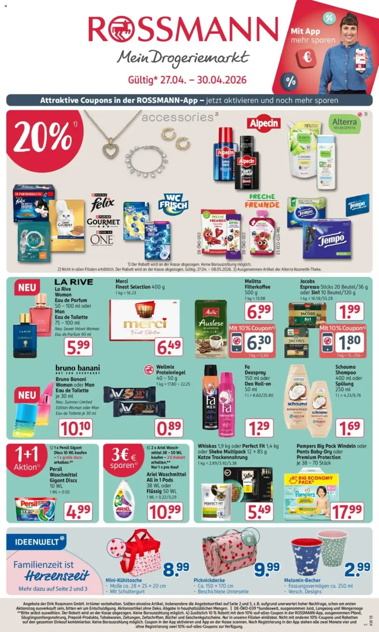 Rossmann Prospekt ab 27.04.2026 Angebote Online