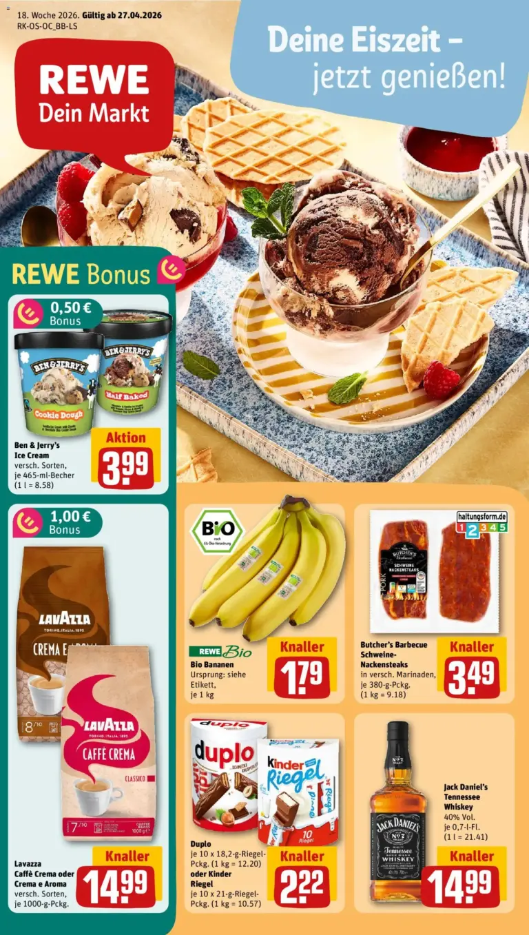 REWE Prospekt ab 27.04.2026 zum Blättern Angebote