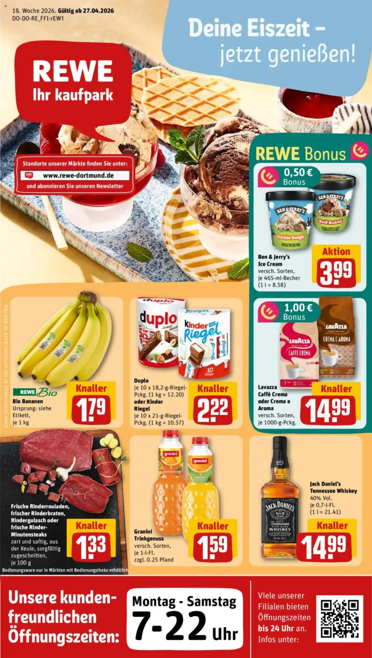 Rewe ihr Kaufpark Prospekt ab 27.04.2026 zum Blättern