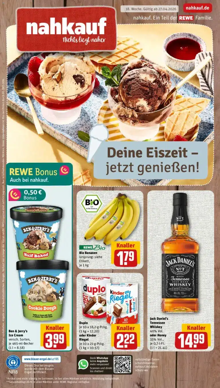 Nahkauf Prospekt ab 27.04.2026 zum Blättern