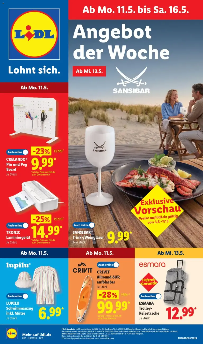 Lidl Prospekt ab 11.05.2026 zum Blättern Angebote