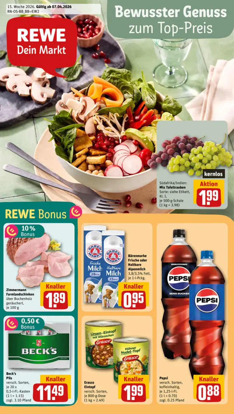 Rewe Prospekt 06.04.2026 - 11.04.2026