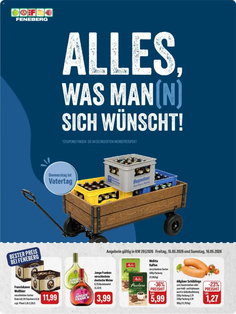 Feneberg Angebote ab 15.05.2026 zum Blättern