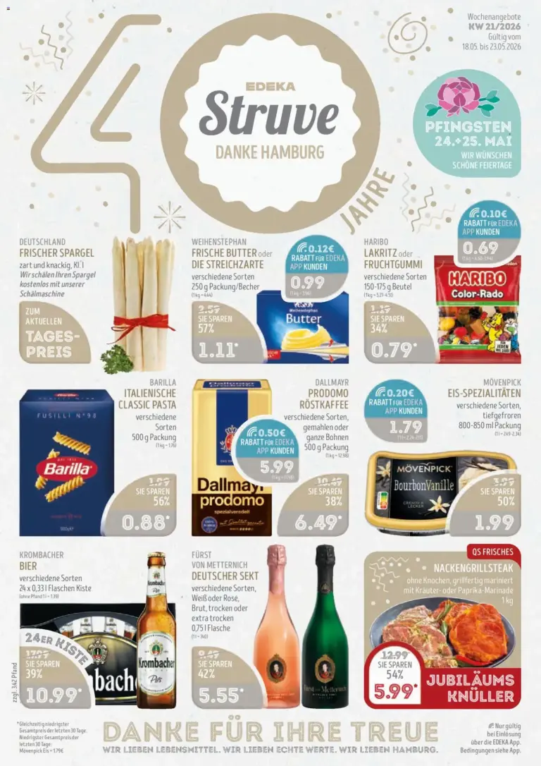 Edeka Struve Prospekt ab 18.05.2026 zum Blättern