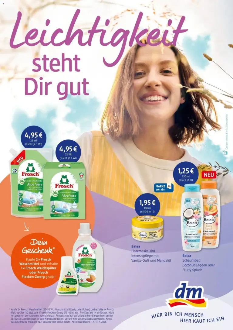 dm drogerie prospekt Berlin ab 05.05.2026 zum Blättern