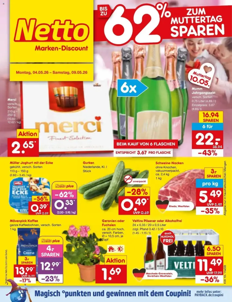 Netto Marken-Discount Prospekt Wuppertal ab 04.05.2026 Angebote