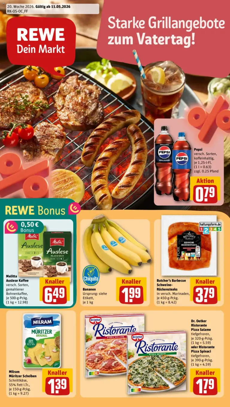 REWE Prospekt ab 11.05.2026 zum Blättern Angebote