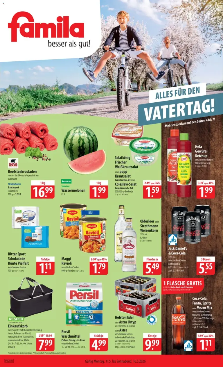 Famila Prospekt ab 11.05.2026 zum Blättern